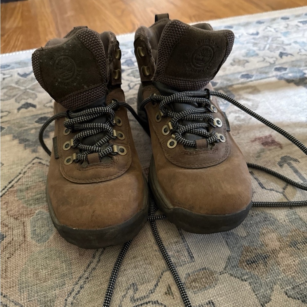 Timberland Brown Rugged Boots with Thick Soles